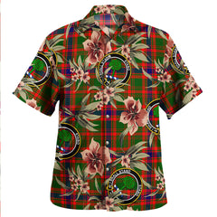 Clan Kinninmont Tartan Crest Badge Aloha Hawaiian Shirt Tropical Old Style AP80 Kinninmont Tartan Tartan Today
