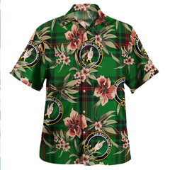 Clan Logie Tartan Crest Badge Aloha Hawaiian Shirt Tropical Old Style SG20 Logie Tartan Tartan Today