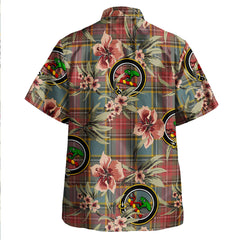 Clan MacBeth Weathered Tartan Crest Badge Aloha Hawaiian Shirt Tropical Old Style AN31 MacBeth Weathered Tartan Tartan Today