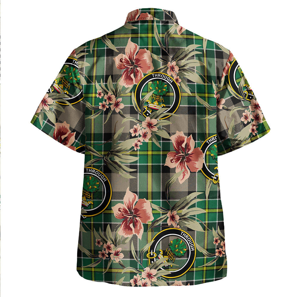 Hamilton of Brandon Modern Tartan Clan Crest Badge Aloha Hawaiian Shirt Tropical Old Style PT44 Hamilton of Brandon Modern Tartan Tartan Today