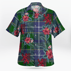 Clan Wishart Hunting Tartan Scottish Lion Hawaiian Shirt VP34 Wishart Hunting Tartan Tartan Hawaii Shirt