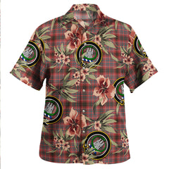 Clan Innes Red Ancient Tartan Crest Badge Aloha Hawaiian Shirt Tropical Old Style UQ66 Innes Red Ancient Tartan Tartan Today