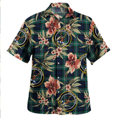 Clan Forbes Modern Tartan Crest Badge Aloha Hawaiian Shirt Tropical Old Style ZK19 Forbes Modern Tartan Tartan Today