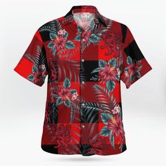 Clan Rob Roy MacGregor Modern Tartan Scottish Lion Hawaiian Shirt AH62 Rob Roy MacGregor Modern Tartan Tartan Hawaii Shirt