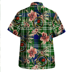 Clan Learmonth Tartan Crest Badge Aloha Hawaiian Shirt Tropical Old Style JG31 Learmonth Tartan Tartan Today