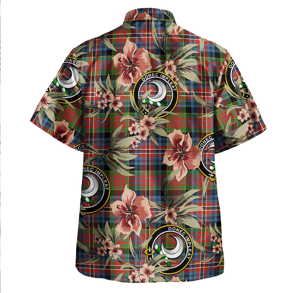 Clan Kidd Ancient Tartan Crest Badge Aloha Hawaiian Shirt Tropical Old Style LQ87 Kidd Ancient Tartan Tartan Today