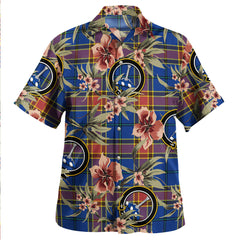 Clan Traill (Trayle) Modern Tartan Crest Badge Aloha Hawaiian Shirt Tropical Old Style UM86 Traill (Trayle) Modern Tartan Tartan Today