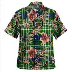 Clan Swinton Tartan Crest Badge Aloha Hawaiian Shirt Tropical Old Style XR52 Swinton Tartan Tartan Today