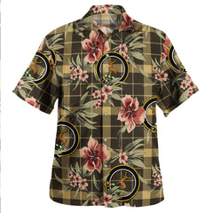 Clan Raeburn Weathered Tartan Crest Badge Aloha Hawaiian Shirt Tropical Old Style LZ41 Raeburn Weathered Tartan Tartan Today