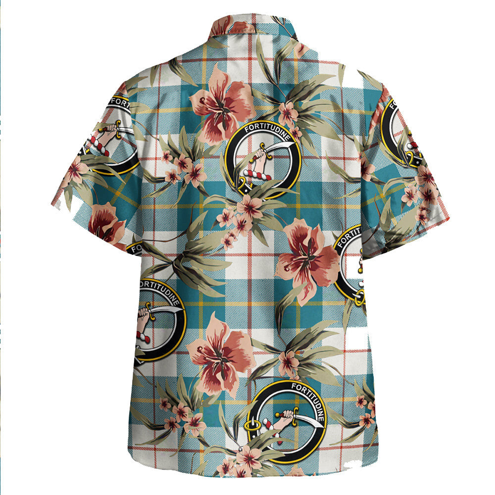 Clan MacRae of Conchra Ancient Tartan Crest Badge Aloha Hawaiian Shirt Tropical Old Style DN66 MacRae of Conchra Ancient Tartan Tartan Today