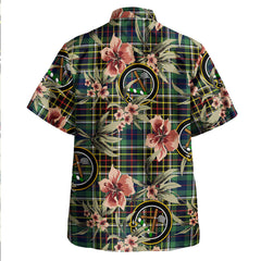 Clan Hislop #2 Modern Tartan Crest Badge Aloha Hawaiian Shirt Tropical Old Style YK61 Hislop #2 Modern Tartan Tartan Today