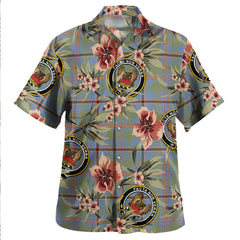 Clan Snodgrass Weathered Tartan Crest Badge Aloha Hawaiian Shirt Tropical Old Style SK47 Snodgrass Weathered Tartan Tartan Today