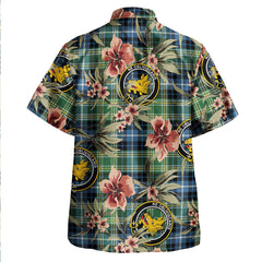 Clan MacKellar Ancient Tartan Crest Badge Aloha Hawaiian Shirt Tropical Old Style XP54 MacKellar Ancient Tartan Tartan Today