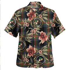Clan Watt (Wate) Ancient Tartan Crest Badge Aloha Hawaiian Shirt Tropical Old Style LG20 Watt (Wate) Ancient Tartan Tartan Today
