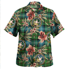 Clan Urquhart Ancient Tartan Crest Badge Aloha Hawaiian Shirt Tropical Old Style BU35 Urquhart Ancient Tartan Tartan Today
