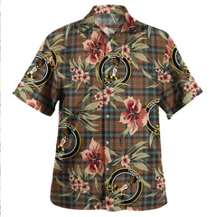 Clan MacLellan Weathered Tartan Crest Badge Aloha Hawaiian Shirt Tropical Old Style OU72 MacLellan Weathered Tartan Tartan Today