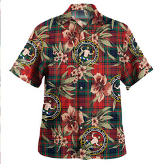 Clan Murray of Atholl Red Dress (Murray of Atholl Red Dress) Modern Tartan Crest Badge Aloha Hawaiian Shirt Tropical Old Style LK82 Murray of Atholl Red Dress (Murray of Atholl Red Dress) Modern Tartan Tartan Today