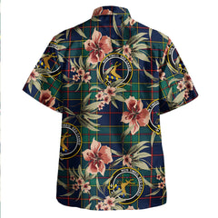 Clan Strachan Modern Tartan Crest Badge Aloha Hawaiian Shirt Tropical Old Style TL76 Strachan Modern Tartan Tartan Today