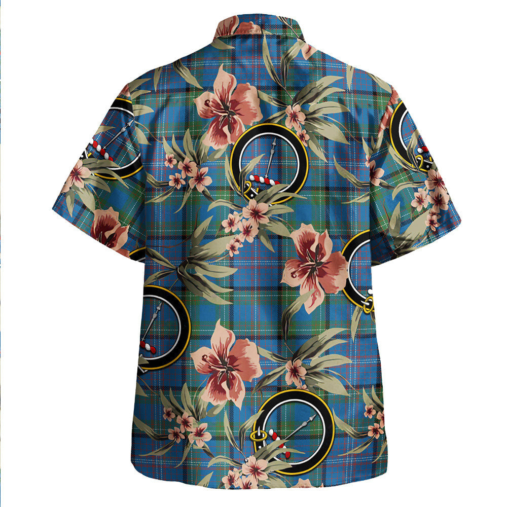 Clan Rankin Ancient Tartan Crest Badge Aloha Hawaiian Shirt Tropical Old Style VU69 Rankin Ancient Tartan Tartan Today