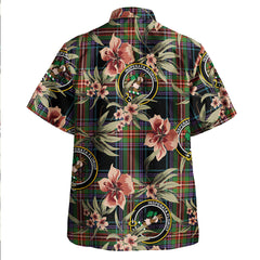 Clan Watt (Wate) Ancient Tartan Crest Badge Aloha Hawaiian Shirt Tropical Old Style LG20 Watt (Wate) Ancient Tartan Tartan Today