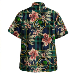 Clan Mowat Modern Tartan Crest Badge Aloha Hawaiian Shirt Tropical Old Style NH37 Mowat Modern Tartan Tartan Today