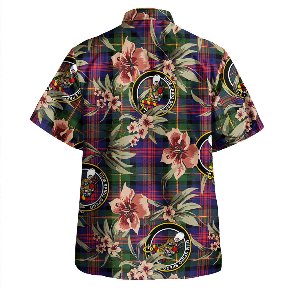 Clan MacLennan Tartan Crest Badge Aloha Hawaiian Shirt Tropical Old Style FY91 MacLennan Tartan Tartan Today
