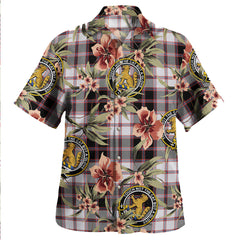 Clan MacPherson of Pitmain Ancient Tartan Crest Badge Aloha Hawaiian Shirt Tropical Old Style RT39 MacPherson of Pitmain Ancient Tartan Tartan Today