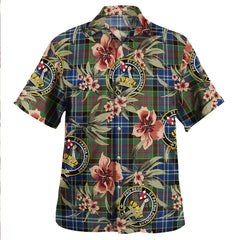 Clan Paisley Drennan (Drennan Drennan) Modern Tartan Crest Badge Aloha Hawaiian Shirt Tropical Old Style RD25 Paisley Drennan (Drennan Drennan) Modern Tartan Tartan Today