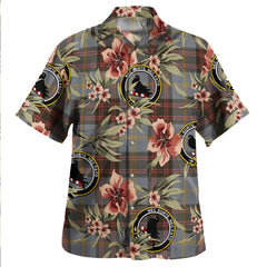 Clan Rutherford Weathered Tartan Crest Badge Aloha Hawaiian Shirt Tropical Old Style FN95 Rutherford Weathered Tartan Tartan Today