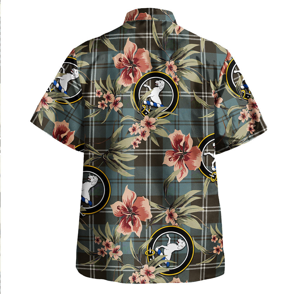Clan Swan Weathered Tartan Crest Badge Aloha Hawaiian Shirt Tropical Old Style ED19 Swan Weathered Tartan Tartan Today