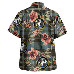 Clan Swan Weathered Tartan Crest Badge Aloha Hawaiian Shirt Tropical Old Style ED19 Swan Weathered Tartan Tartan Today