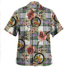 Clan Richards (Pritchard) Ancient Tartan Crest Badge Aloha Hawaiian Shirt Tropical Old Style DW22 Richards (Pritchard) Ancient Tartan Tartan Today