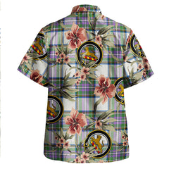 Clan Richards (Pritchard) Ancient Tartan Crest Badge Aloha Hawaiian Shirt Tropical Old Style DW22 Richards (Pritchard) Ancient Tartan Tartan Today