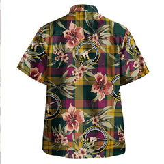 Clan MacMillan Modern Tartan Crest Badge Aloha Hawaiian Shirt Tropical Old Style VN88 MacMillan Modern Tartan Tartan Today