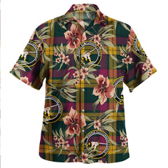 Clan MacMillan Modern Tartan Crest Badge Aloha Hawaiian Shirt Tropical Old Style VN88 MacMillan Modern Tartan Tartan Today