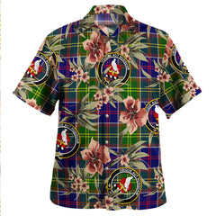 Clan Whitefoord Modern Tartan Crest Badge Aloha Hawaiian Shirt Tropical Old Style RX16 Whitefoord Modern Tartan Tartan Today