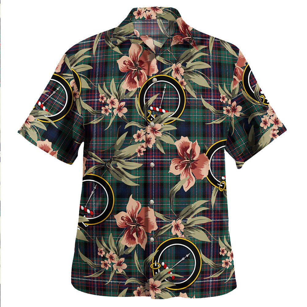 Clan Rankin (Dalgliesh) Modern Tartan Crest Badge Aloha Hawaiian Shirt Tropical Old Style XO98 Rankin (Dalgliesh) Modern Tartan Tartan Today