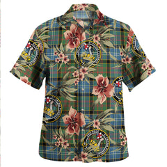Clan Paisley Drennan (Drennan Drennan) Ancient Tartan Crest Badge Aloha Hawaiian Shirt Tropical Old Style PB40 Paisley Drennan (Drennan Drennan) Ancient Tartan Tartan Today