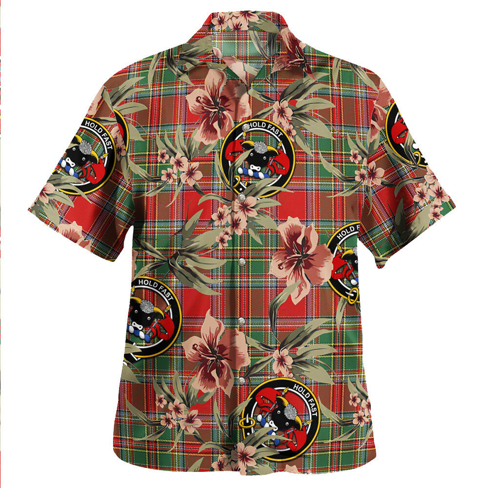 Clan MacLeod of Gesto Modern Tartan Crest Badge Aloha Hawaiian Shirt Tropical Old Style HB23 MacLeod of Gesto Modern Tartan Tartan Today