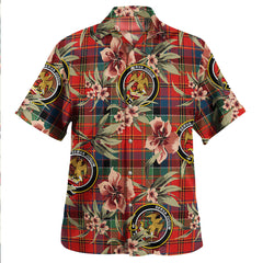 Clan Hay and Leith Modern Tartan Crest Badge Aloha Hawaiian Shirt Tropical Old Style ED92 Hay and Leith Modern Tartan Tartan Today