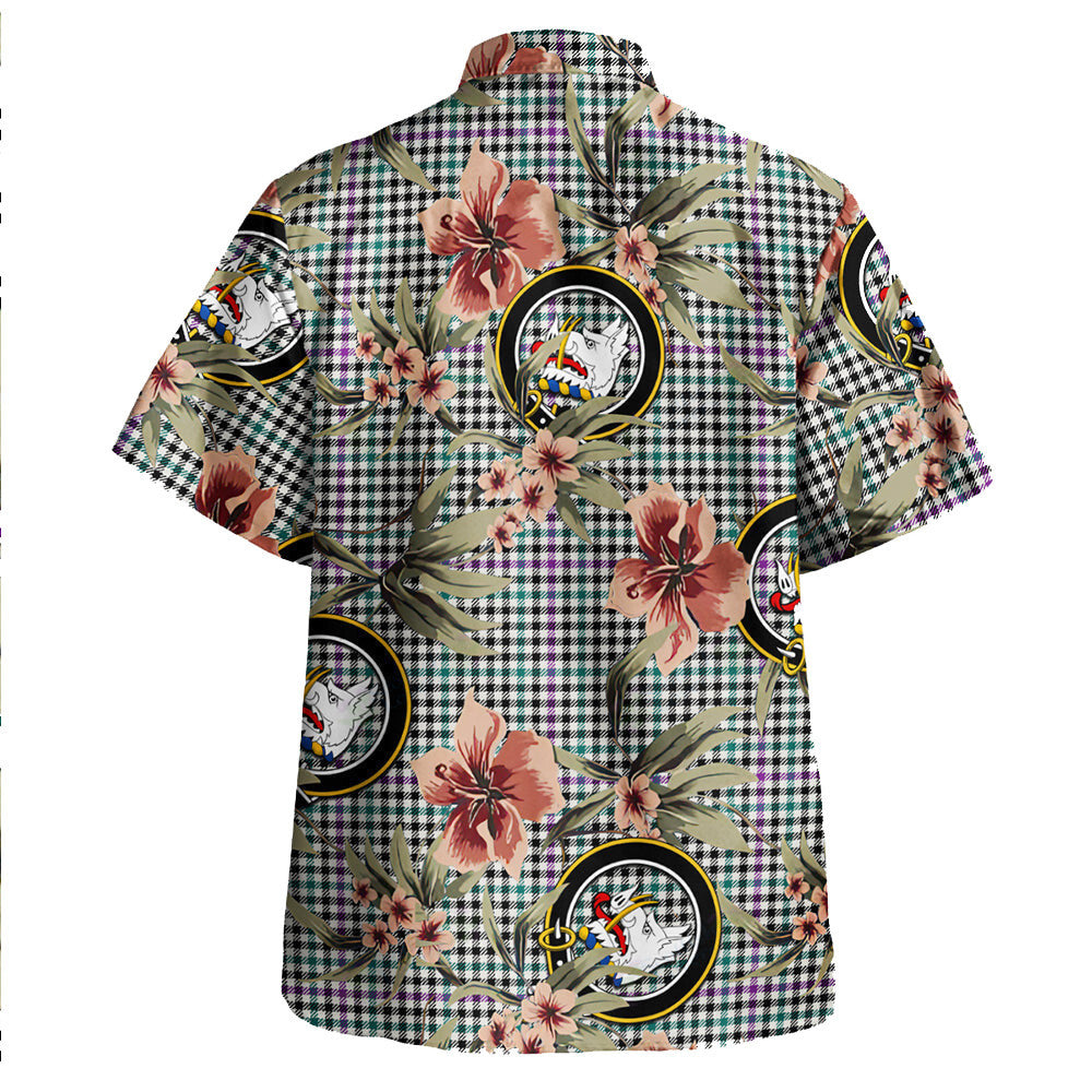 Clan Halliday (Holliday) Modern Tartan Crest Badge Aloha Hawaiian Shirt Tropical Old Style LT89 Halliday (Holliday) Modern Tartan Tartan Today