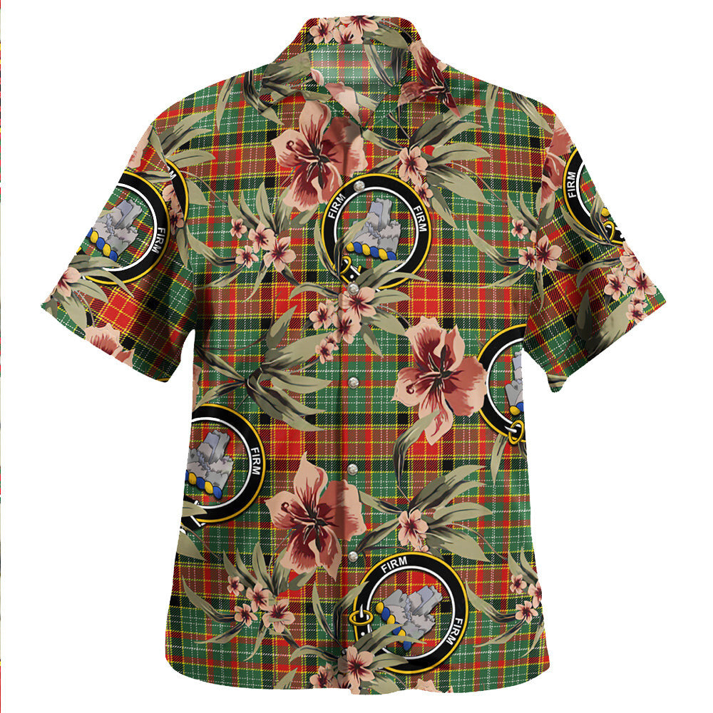 Dalrymple of Castleton #2 Modern Tartan Clan Crest Badge Aloha Hawaiian Shirt Tropical Old Style JY34 Dalrymple of Castleton #2 Modern Tartan Tartan Today