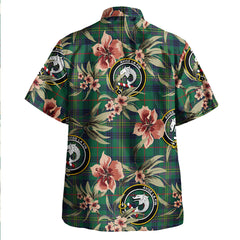 Clan Kennedy Modern Tartan Crest Badge Aloha Hawaiian Shirt Tropical Old Style BK88 Kennedy Modern Tartan Tartan Today