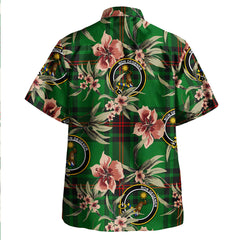 Clan Kinloch Tartan Crest Badge Aloha Hawaiian Shirt Tropical Old Style DK78 Kinloch Tartan Tartan Today