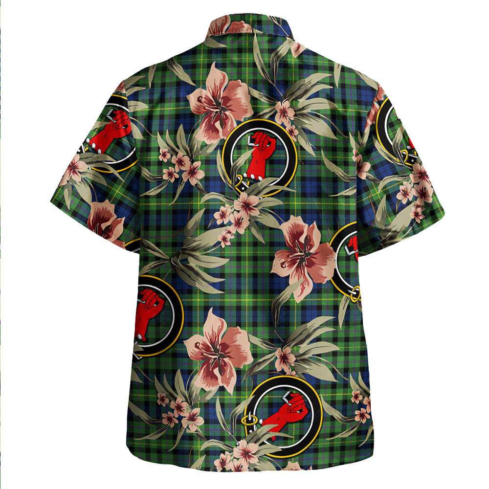Clan MacBride Modern Tartan Crest Badge Aloha Hawaiian Shirt Tropical Old Style BI50 MacBride Modern Tartan Tartan Today