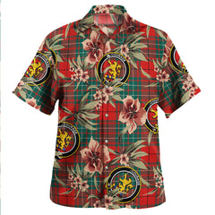 Clan Cumming Modern Tartan Crest Badge Aloha Hawaiian Shirt Tropical Old Style NJ22 Cumming Modern Tartan Tartan Today