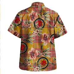 Clan MacBrair Weathered Tartan Crest Badge Aloha Hawaiian Shirt Tropical Old Style BH62 MacBrair Weathered Tartan Tartan Today