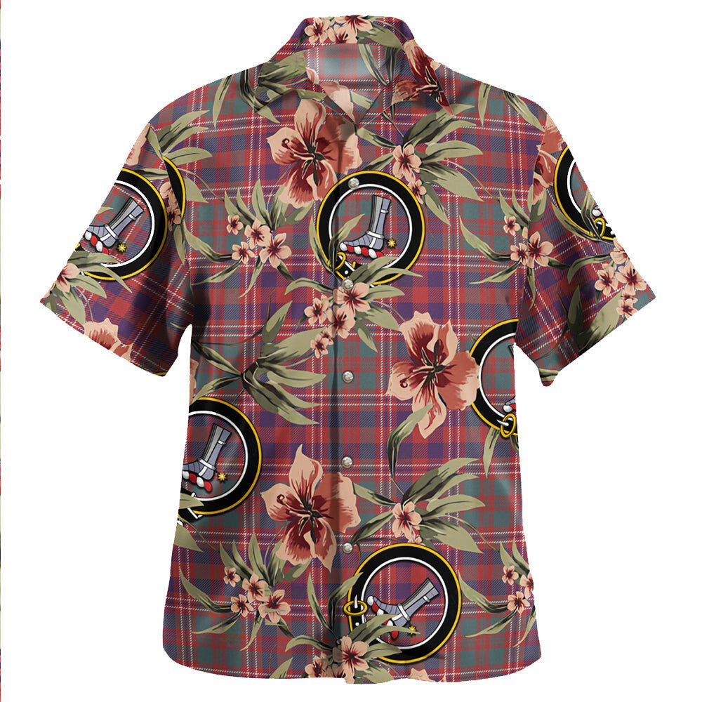Clan MacColl (MacCall) Weathered Tartan Crest Badge Aloha Hawaiian Shirt Tropical Old Style LR22 MacColl (MacCall) Weathered Tartan Tartan Today
