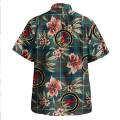 Clan MacConnell Modern Tartan Crest Badge Aloha Hawaiian Shirt Tropical Old Style CN96 MacConnell Modern Tartan Tartan Today