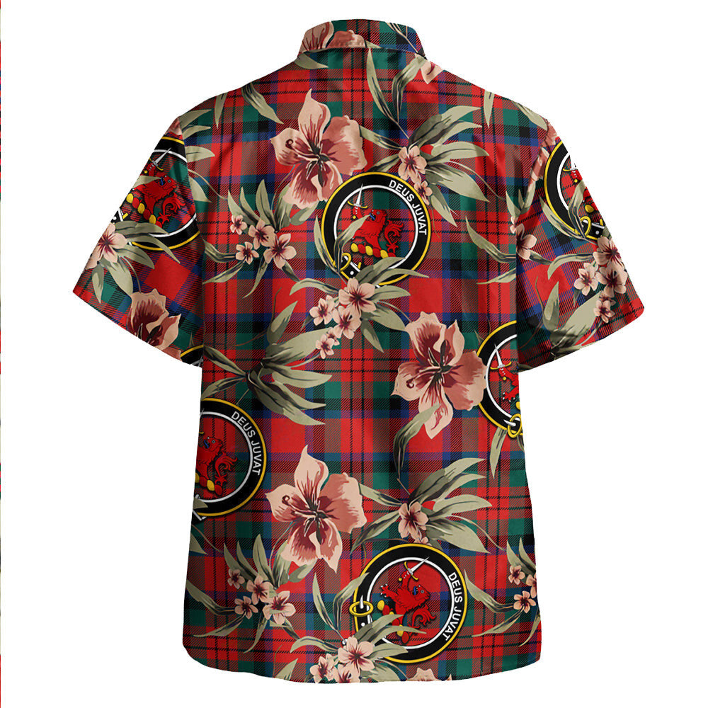 Clan MacDuff Modern Tartan Crest Badge Aloha Hawaiian Shirt Tropical Old Style YI71 MacDuff Modern Tartan Tartan Today